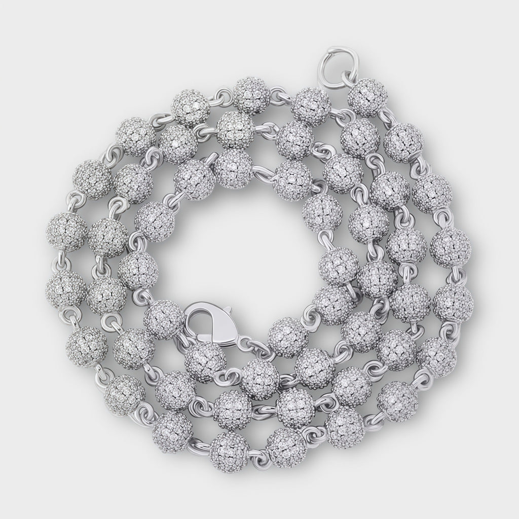 Ball Moissanite Chain